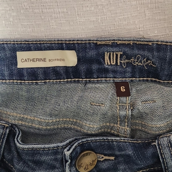 KUT SIZE 6 Classic Blue Women's Jeans - Picture 7 of 12